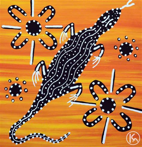 Goanna Hunting By Angelo Burgoyne Judda From Alice Springs Central