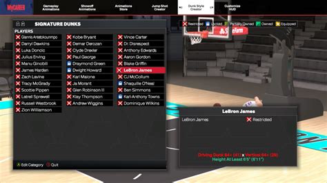 NBA 2K24 Best Dunk Style Animation Package For All Builds GINX TV