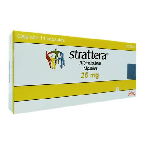 Strattera 25 Mg Cápsulas 14 Pzas Walmart