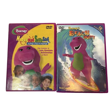 BARNEY DVD LOT (Barney & Friends, Dinosaur) £6.94 - PicClick UK