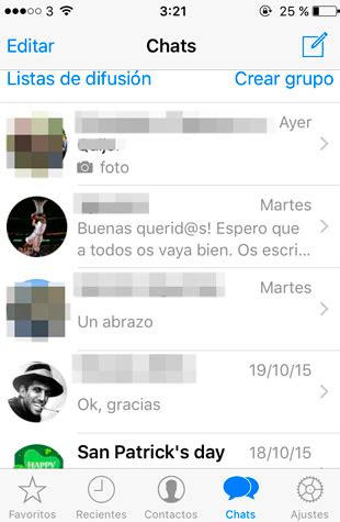 Cómo ocultar conversaciones de WhatsApp Blog Flota