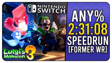 Former WR Luigi S Mansion 3 Any Speedrun In 2 31 08 YouTube