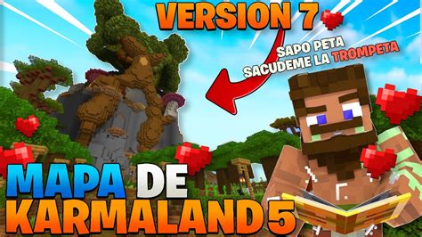 EL MEJOR MAPA De KARMALAND 5 V7 Para MINECRAFT PE BEDROCK EDITION