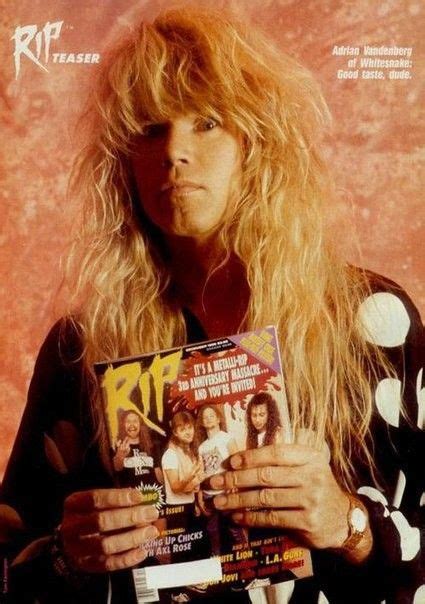 Pin By Pennie Lawless On My Rock Stars Photos Adrian Vandenberg