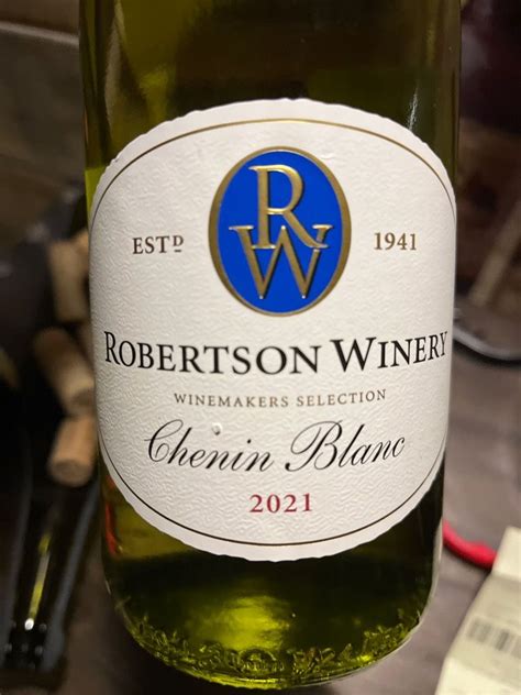 2021 Robertson Winery Chenin Blanc Winemakers Selection South Africa