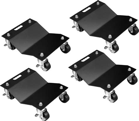 Jack Boss Car Dolly Set Of 4 6000lbs Capacity Wheel Dolly