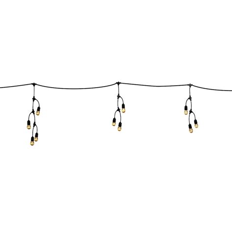 Feit Electric 12 ft. 10-Light Fence LED String Lights (1-pack) | The Home Depot Canada