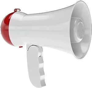 Bullhorn Mini Portable Handheld Megaphone Lightweight Watt Compact