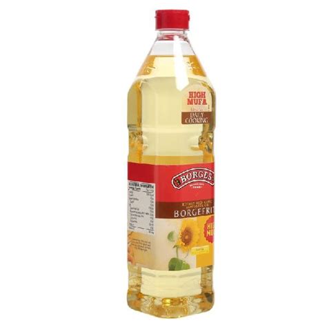 1 L Borges Borgefrit Refined High Oleic Sunflower Oil At Rs 399 In Mumbai Id 3986253