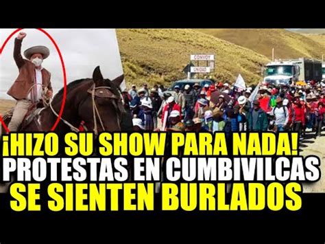 Chumbivilcas Reanuda Protestas Tras Sentirse Burlados Por El Gobienro Y