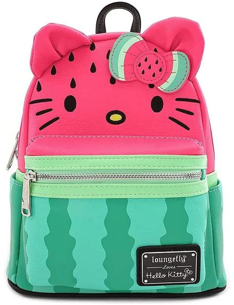 Loungefly Sanrio Mini sac à dos Hello Kitty Pastèque Cosplay pas cher