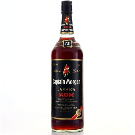 Captain Morgan Black Label Rum 1 Litre 1980s / 73% | Rum Auctioneer