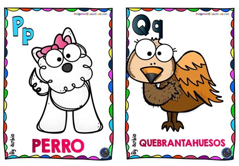 Abecedario De Animales En Tarjetas Para Plastificar 1 9 Imagenes