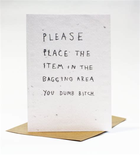 Bagging Area Card Sarahofthenorth