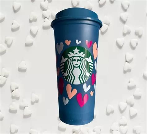 Vaso Reusable Venti Starbucks Hot Cup San Valentin Mercadolibre