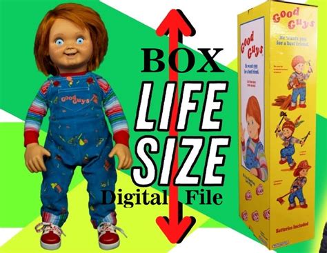 Chucky Good Guy Doll Box Digital File, Good Guy Doll Box, Life Size ...