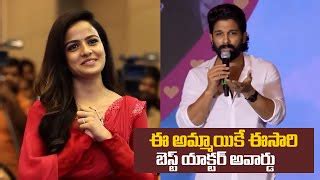 Icon Star Allu Arjun Superb Words About Vaishnavi Chaitanya Baby