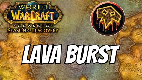 Lava Burst Rune Location For Shaman Season Of Discovery Youtube