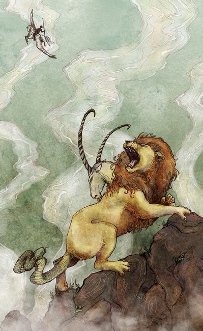 Image - Chimera Chimaera Bellerophon.jpg - Warriors Of Myth Wiki - Wikia