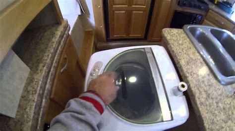 How To Install A Washing Machine In An Rv Youtube