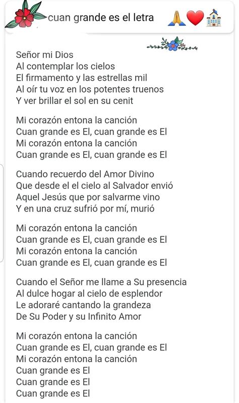 How Great Thou Art Himno Catolico Letra Traducida Cuan Grande Es El