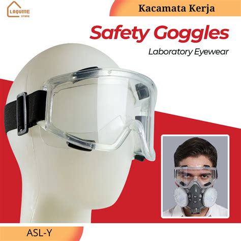 Jual Kacamata Safety Bening Anti Embun Kacamata Kerja Pelindung Proyek