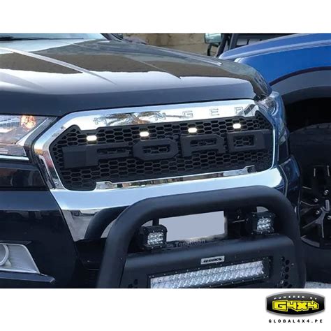 Ripley Rejilla De Mascara Ford Ranger Con Led