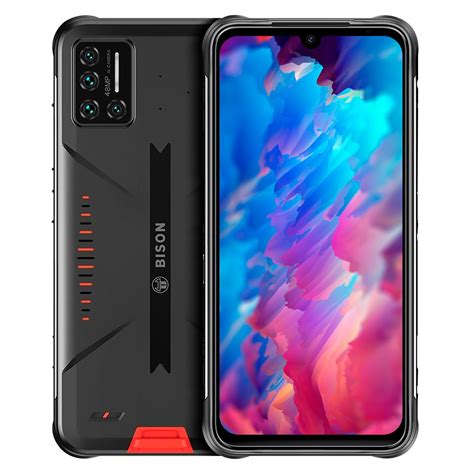 UMIDIGI Bison 6 3 128GB 6GB RAM Cám Cuádruple SONY 48MP Frontal 24MP