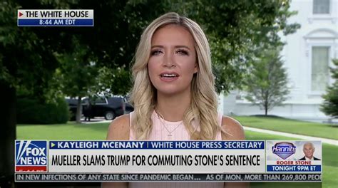 Kayleigh Mcenany Strikes Back At Robert Mueller