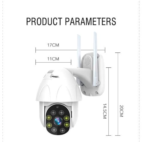 Udendørs Smart Home WiFi IP kamera TUYA Denver IOC 221 399 DKK