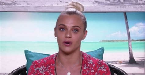 Love Island Laura Cranes Cleavage Runs Wild In Risky Plunging Dress