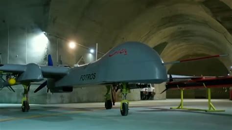 Cgtn On Twitter Iran Unveils Underground Air Force Base With Drones