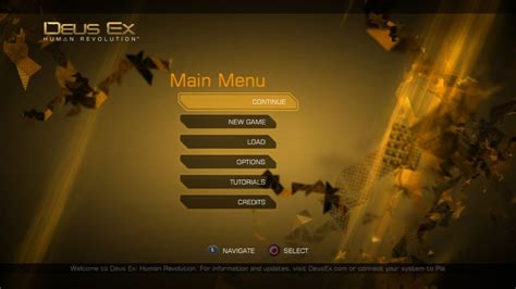 Your Favoriteand Not So Favorite Main Menu Screens Page 2 Neogaf