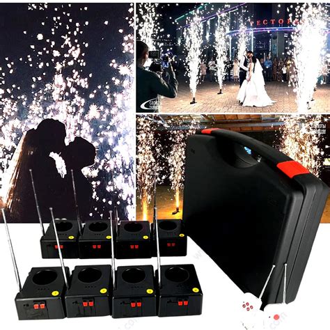 Fan Cold Pyro Remote Control Firing System Stage Fountain