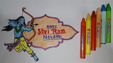 Sri Ram Drawing Ll Easy Steps Of Sri Ram Ll Ram Navami Special Drawing