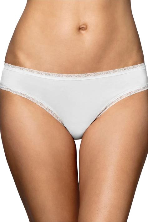 Figi Damskie Atlantic Bikini BLP 055 Ecru L Ceny I Opinie Ceneo Pl