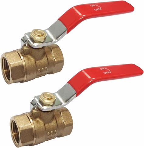 Amazon Sphagaceae 1 2 Ball Valve NPT Female Threaded Brass Ball