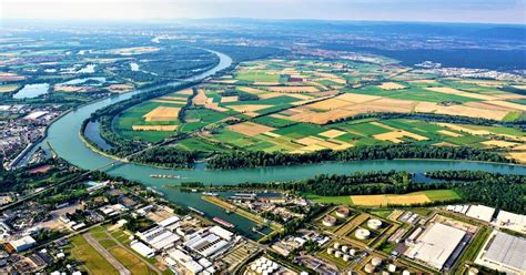 Germanys River Rhine Closed To Cargo Shipping After Heavy Rain