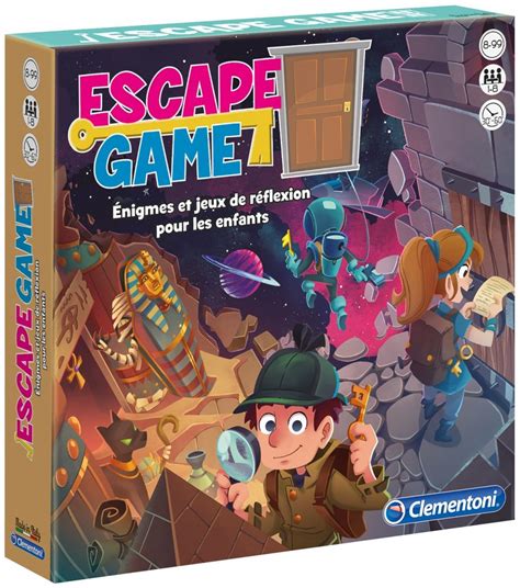 Escape Game Clementoni Lillojeux Boutique Qu B Coise