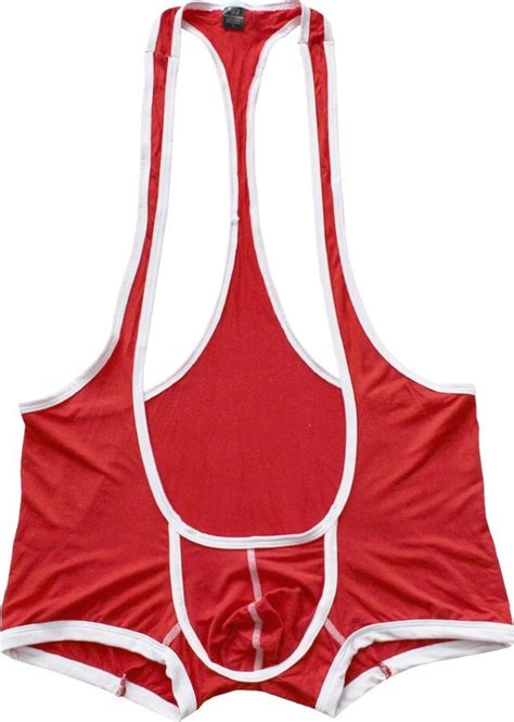 Chictry Mens Suspender Wrestling Singlet Bulge Pouch Leotard Bodysuit