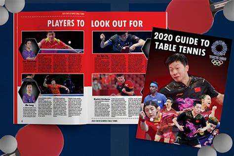 The Olympics Guide to the tokyo 2020 table tennis games on Behance