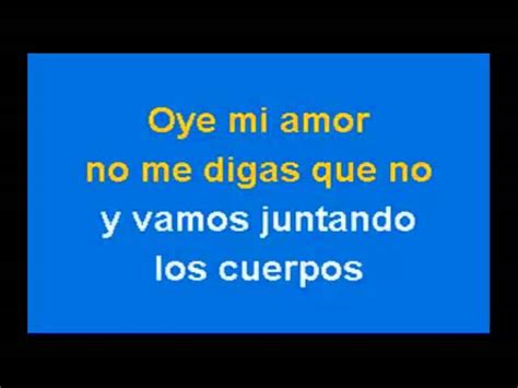 Maná - Oye Mi Amor Karaoke Chords - Chordify