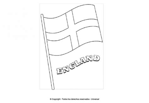 Los Mejores Bandera De Inglaterra Para Colorear Todo Para Colorear