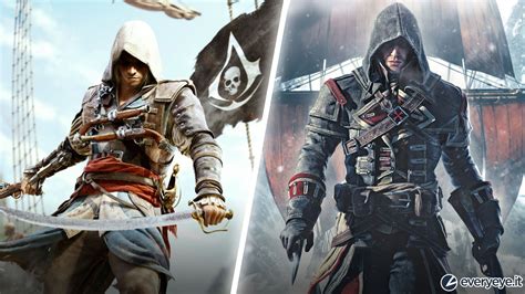 Assassins Creed Black Flag Vs Assassins Creed Rogue Qual è Il Più Bello