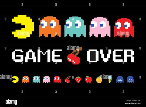 Pac Man Game Over Screen