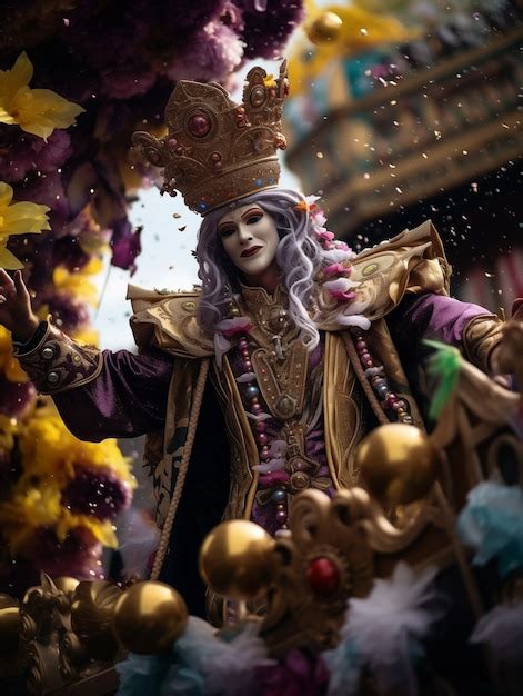 Free Photo | Mardi gras celebration in new orleans