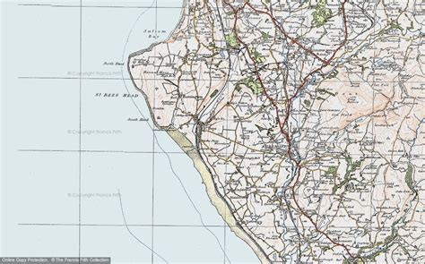 Old Maps Of St Bees Cumbria Francis Frith