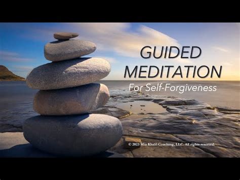 Self Forgiveness Guided Meditation Mia Khalil Coaching YouTube