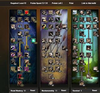 Hunter Best Pve Raiding Dungeons Talent Tree Wow Wow Best Pvp