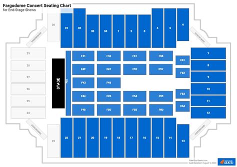 Fargodome Seating Charts